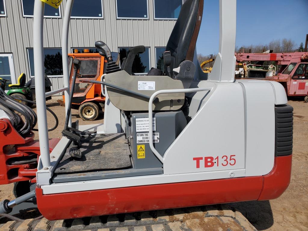 Takeuchi Tb135 Mini Excavator