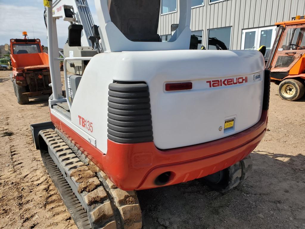 Takeuchi Tb135 Mini Excavator
