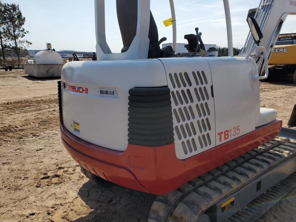 Takeuchi Tb135 Mini Excavator