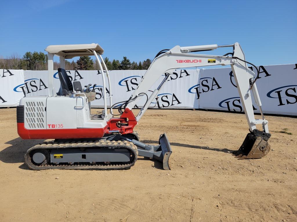 Takeuchi Tb135 Mini Excavator