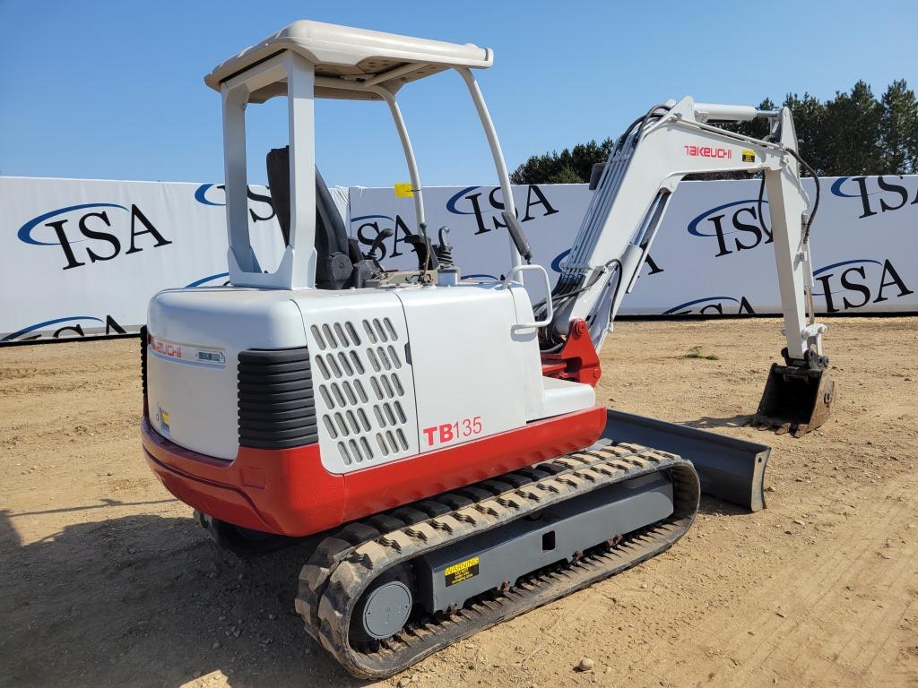Takeuchi Tb135 Mini Excavator