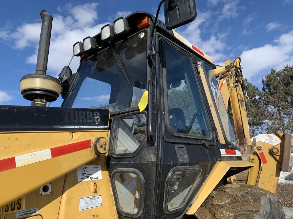 2000 Caterpillar 446b 4x4 Tractor Backhoe