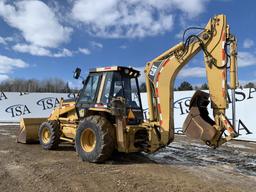 2000 Caterpillar 446b 4x4 Tractor Backhoe