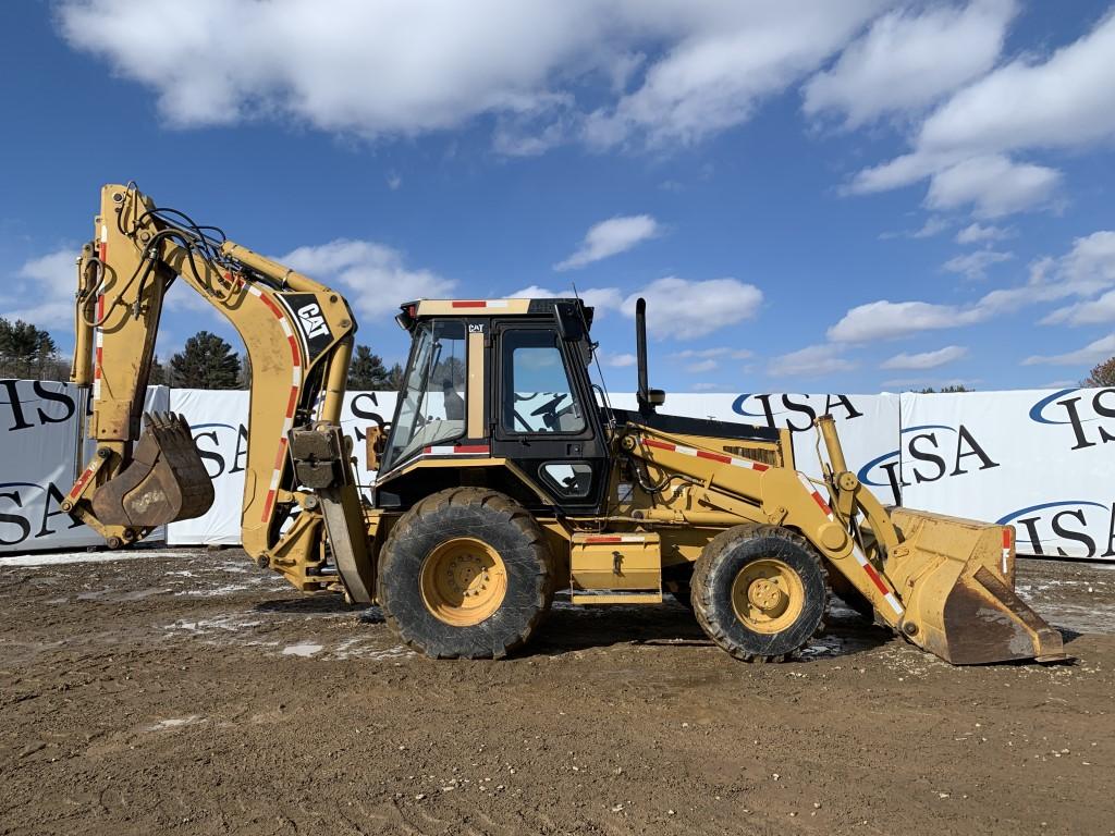 2000 Caterpillar 446b 4x4 Tractor Backhoe