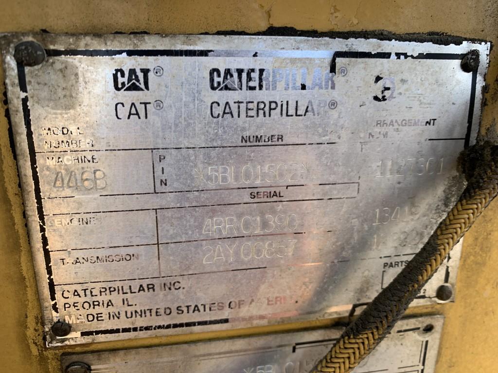 2000 Caterpillar 446b 4x4 Tractor Backhoe