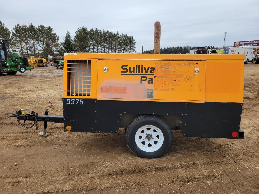 Sullivan Palatek 375 Trailer Compressor