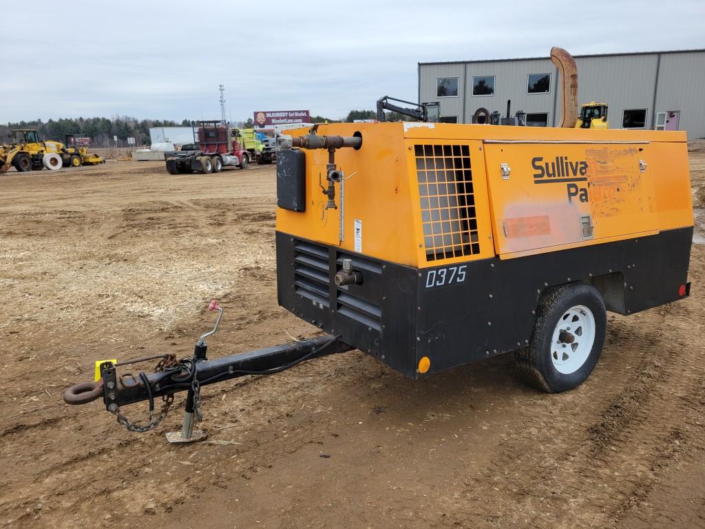 Sullivan Palatek 375 Trailer Compressor