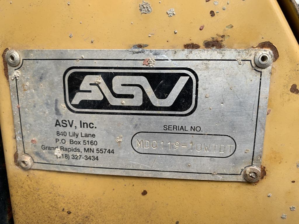 Asv Md2810 Skid Steer