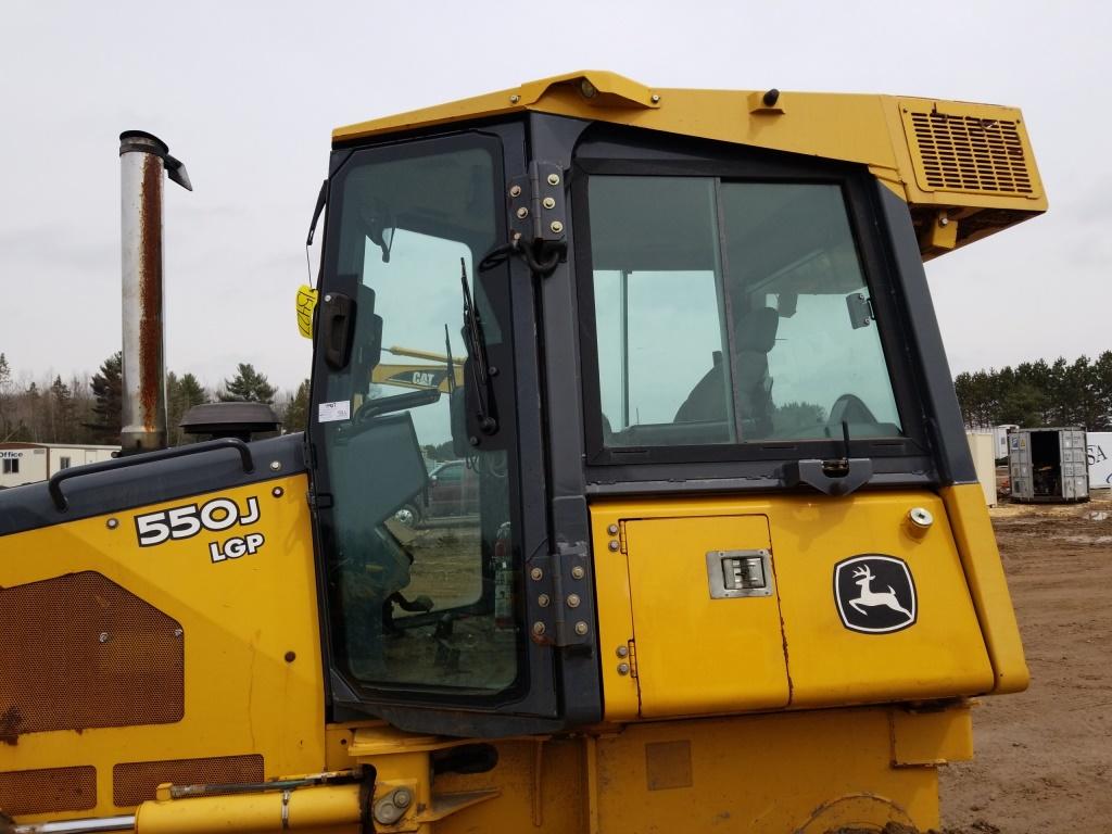 2011 Deere 550j Lgp Dozer