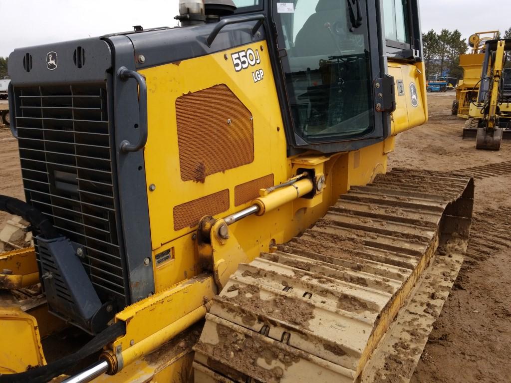 2011 Deere 550j Lgp Dozer