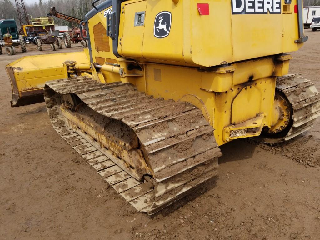 2011 Deere 550j Lgp Dozer