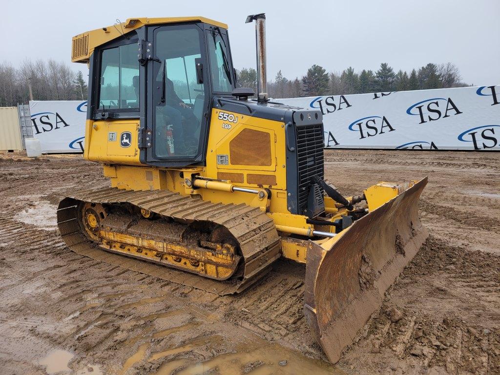 2011 Deere 550j Lgp Dozer