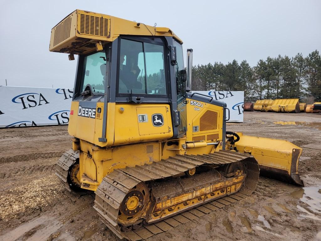 2011 Deere 550j Lgp Dozer