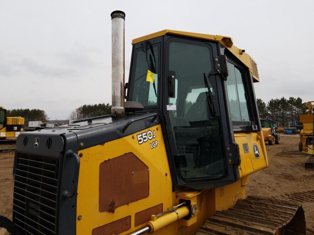 2011 Deere 550j Lgp Dozer