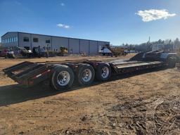 2001 Witzco 46' Tri Axle Lowboy Trailer