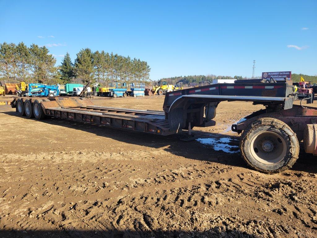 2001 Witzco 46' Tri Axle Lowboy Trailer