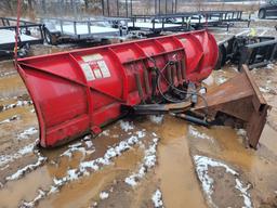 10' Boss Rt3 Snow Plow For Skid Steer