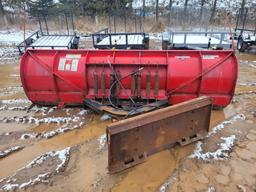 10' Boss Rt3 Snow Plow For Skid Steer