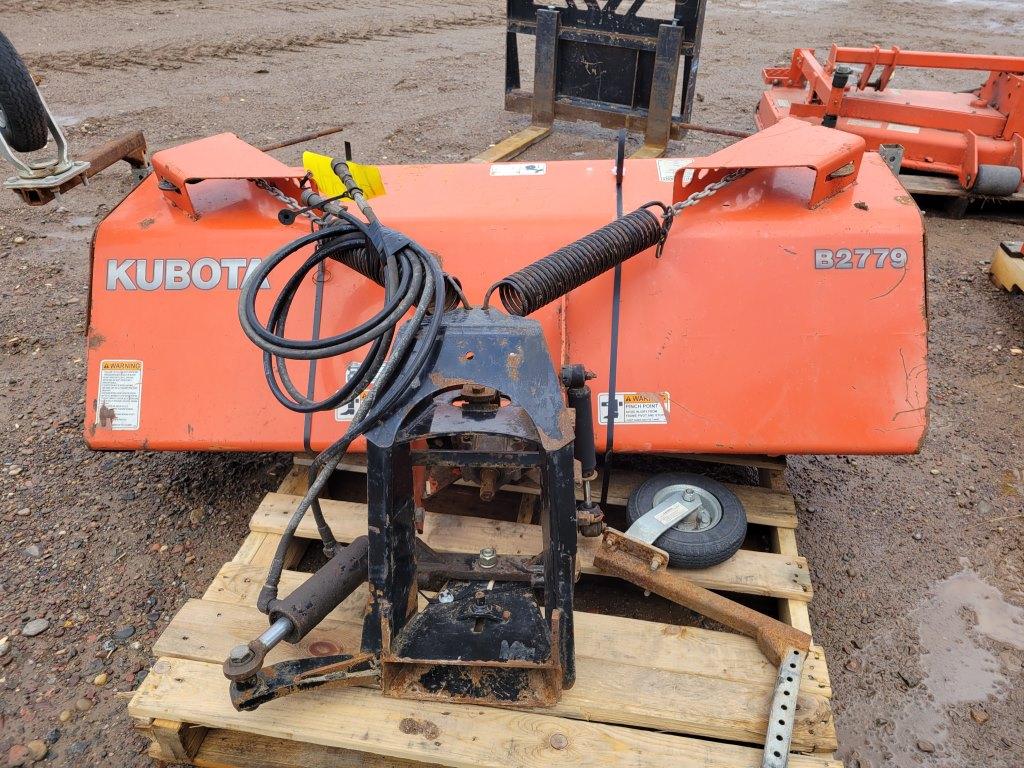 Kubota 60" Model B2779 Sweeper