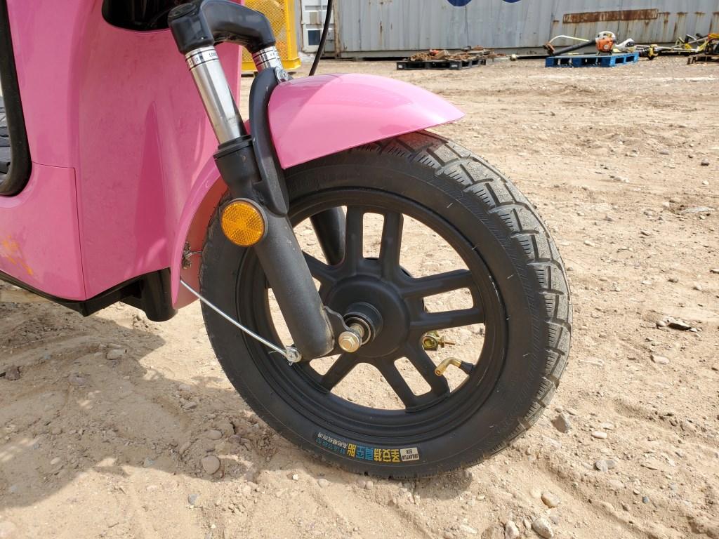 Pink Electric Bike