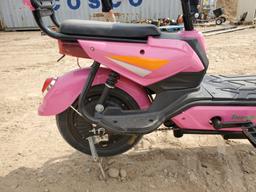 Pink Electric Bike