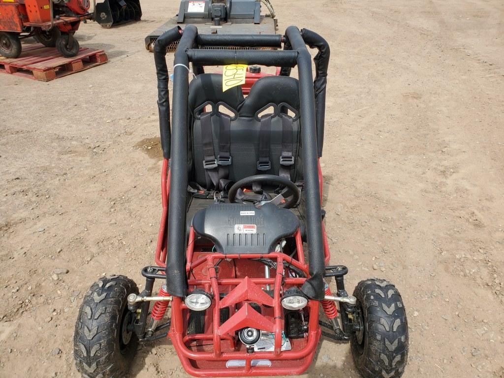 100 Cc Mini Red Go-kart