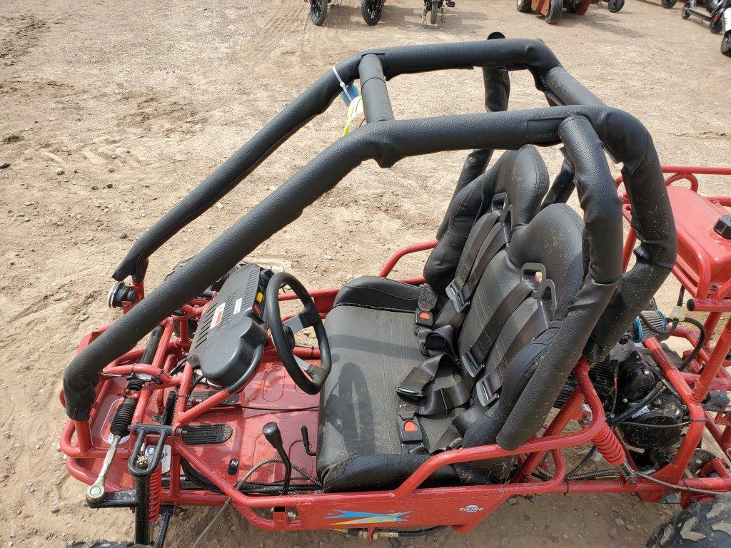 100 Cc Mini Red Go-kart
