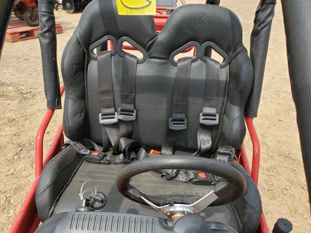 100 Cc Mini Red Go-kart