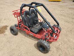 100 Cc Mini Red Go-kart