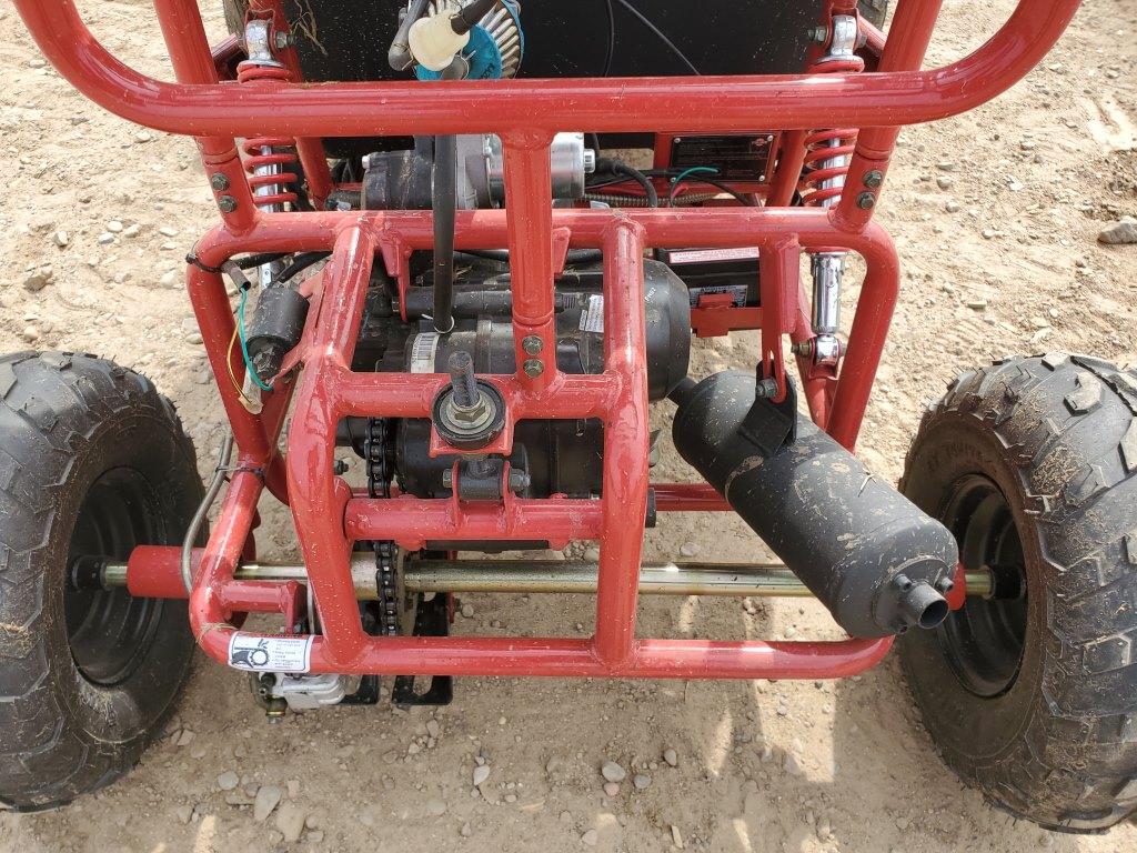 100 Cc Mini Red Go-kart