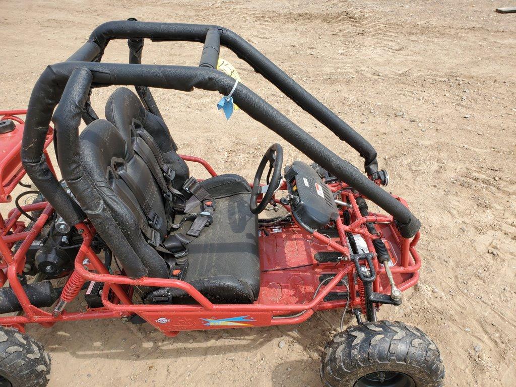 100 Cc Mini Red Go-kart