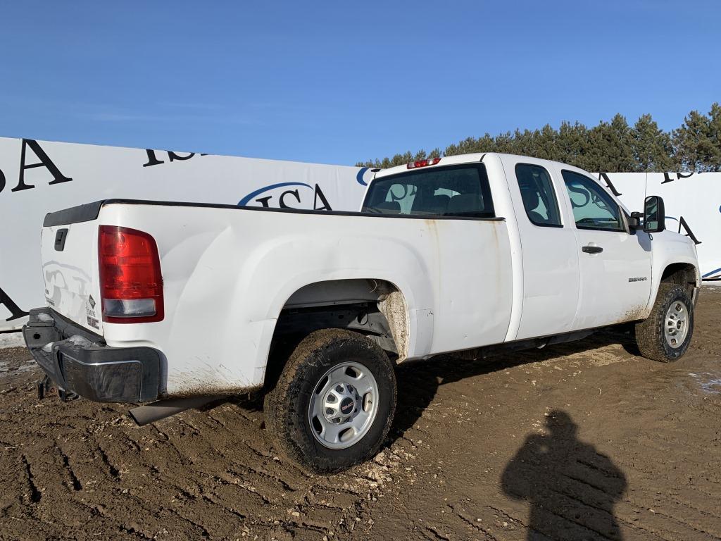 2012 Gmc Sierra 2500hd Ext Cab Pickup Truck