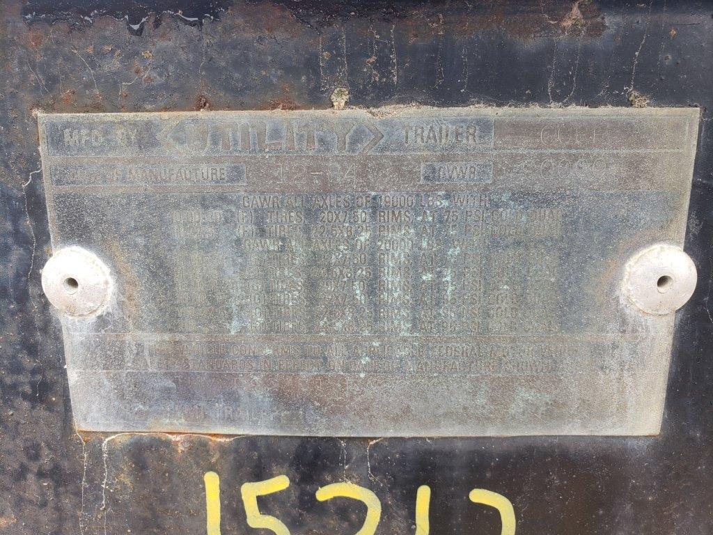 1986 Utility 45' Flatbed Trailer