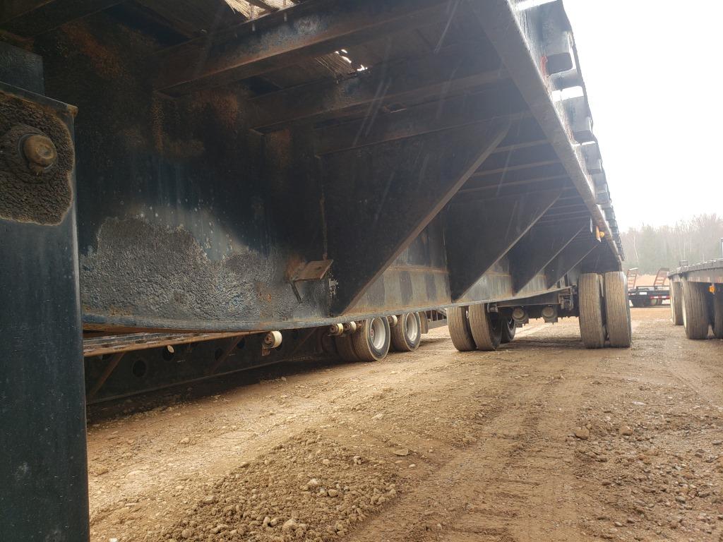 1986 Utility 45' Flatbed Trailer