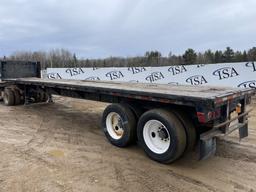 1986 Utility 45' Flatbed Trailer