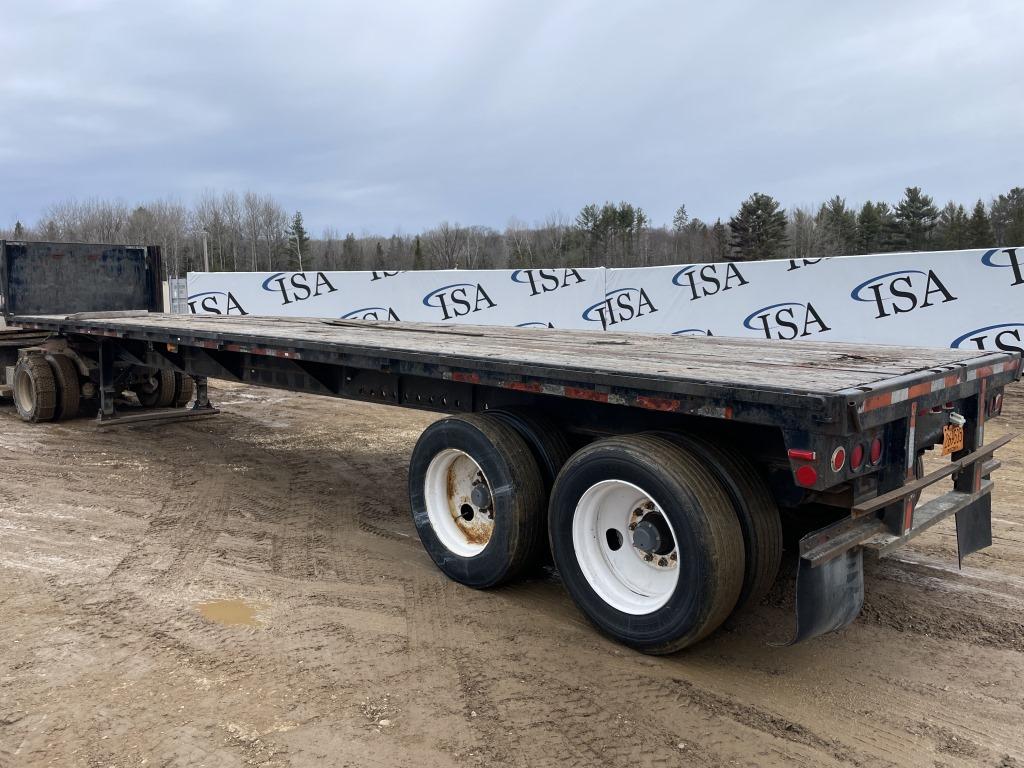 1986 Utility 45' Flatbed Trailer