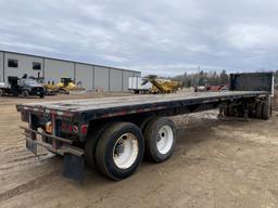 1986 Utility 45' Flatbed Trailer