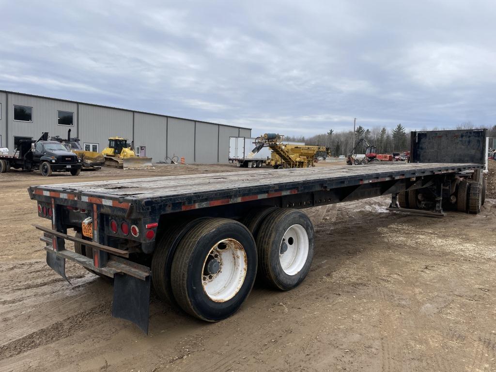 1986 Utility 45' Flatbed Trailer