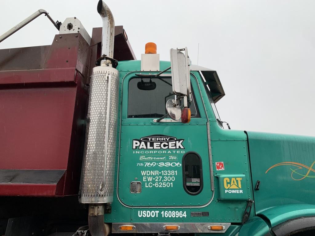 2000 Peterbilt 378 Quad Dump Truck