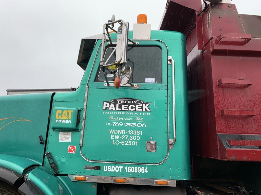 2000 Peterbilt 378 Quad Dump Truck