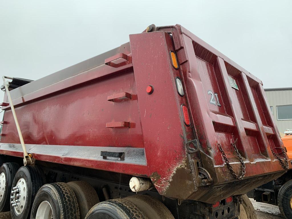 2000 Peterbilt 378 Quad Dump Truck