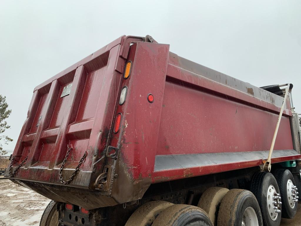 2000 Peterbilt 378 Quad Dump Truck