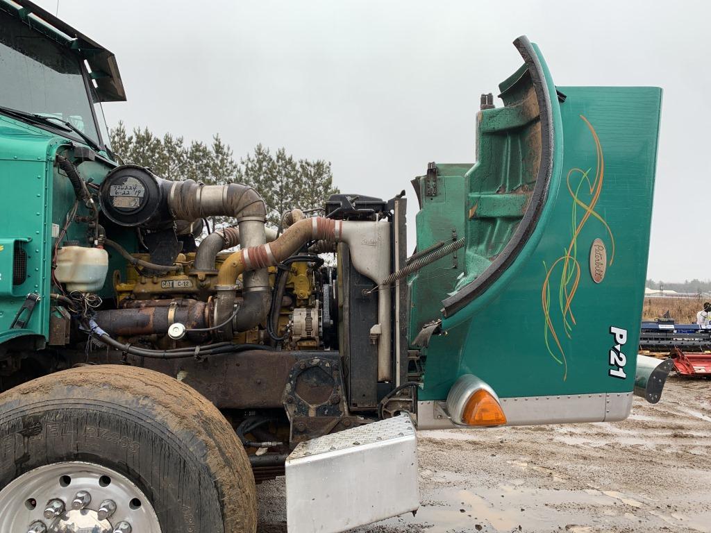 2000 Peterbilt 378 Quad Dump Truck
