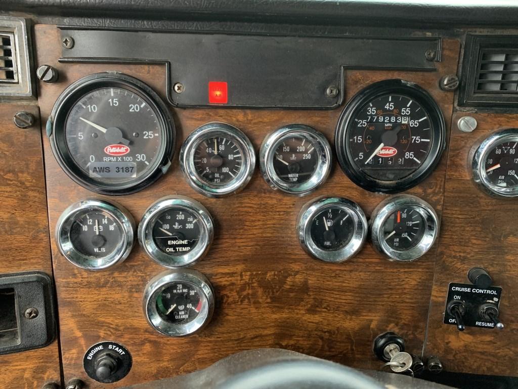 2000 Peterbilt 378 Quad Dump Truck