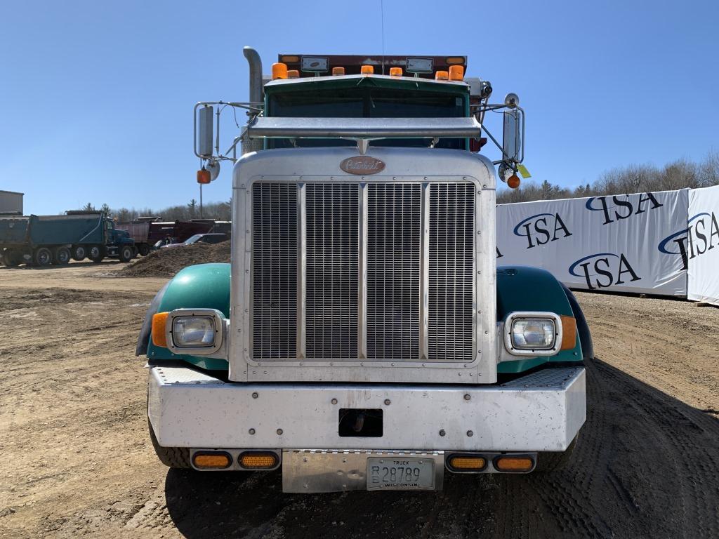 2000 Peterbilt 378 Quad Dump Truck