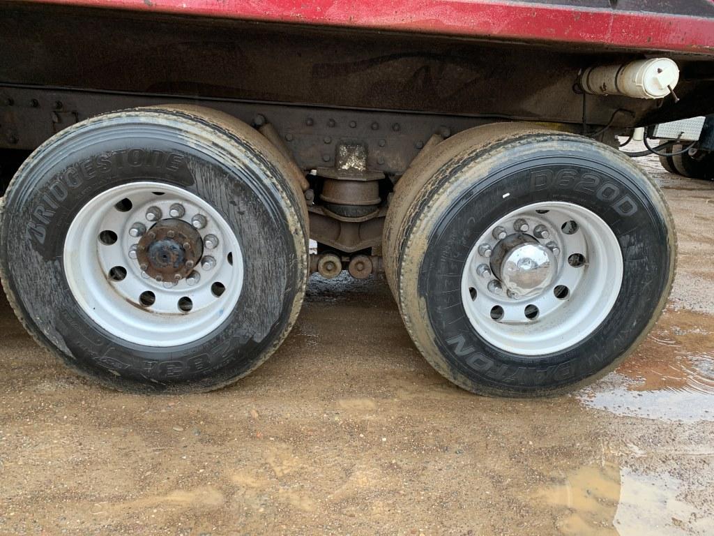 2000 Peterbilt 378 Quad Dump Truck