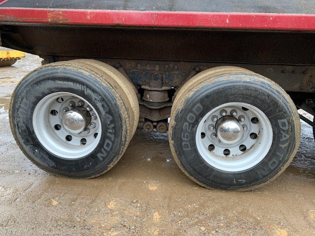 2000 Peterbilt 378 Quad Dump Truck