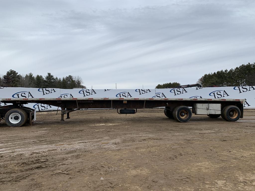1997 Utility 48' Combo Flatbed Trailer