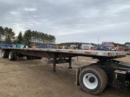 1997 Utility 48' Combo Flatbed Trailer