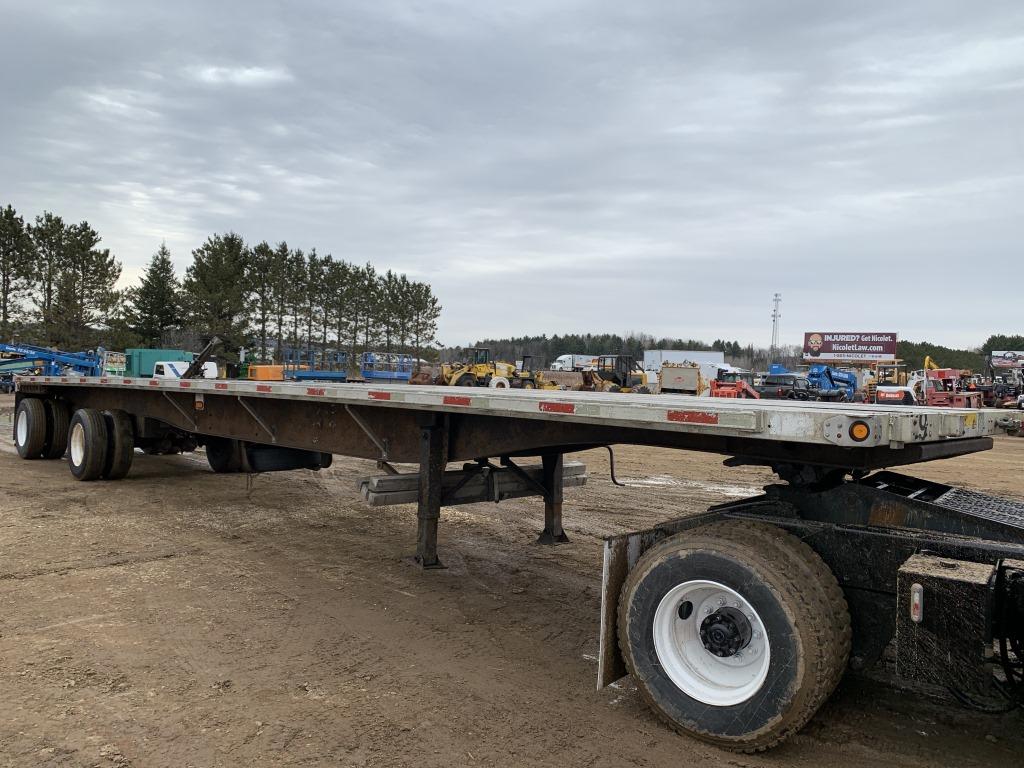 1997 Utility 48' Combo Flatbed Trailer